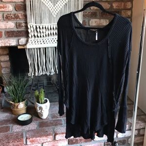 Free People thin knit thermal